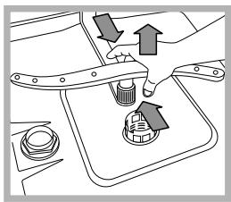 HOTPOINT LFF7 8H14 X EU - Reinigung der Sprüharme - 2