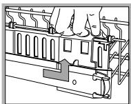 HOTPOINT LFF7 8H14 X EU - Höheneinstellung des Oberkorbes - 2