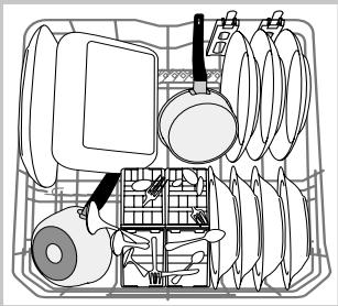 HOTPOINT LFF7 8H14 X EU - Cesto inferior e cesto dos talheres - 2