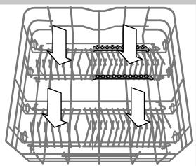 HOTPOINT LFF7 8H14 X EU - Cesto inferior e cesto dos talheres - 4