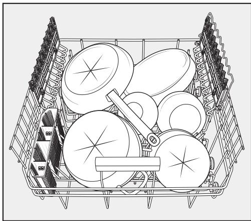 MIELE G 4300 SCI - Garniture pour le panier à couverts - 3
