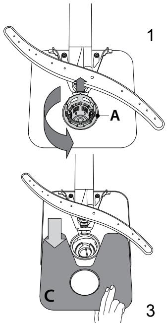 HOTPOINT-ARISTON 3D ZONE WASH - N'utilise pas le lave-vaisselle sans les filtres ou si un filtre est mal ajusté. - 1