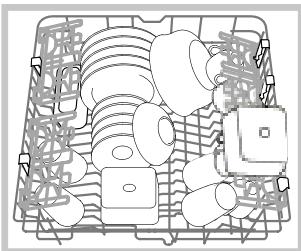 SCHOLTES LTE 14-H211 - Cesto superior - 2
