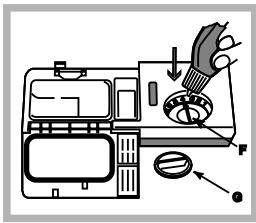 SCHOLTES LTE 14-H211 - Cargar el abrillantador - 1