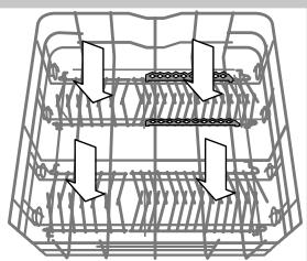 SCHOLTES LTE 14-H211 - Lower rack and cutlery basket - 4