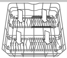 SCHOLTES LTE 14-H211 - Cesto inferior e cesto dos talheres - 4