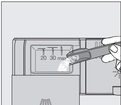 MIELE G 5050 VI - Verser le détergent - 2