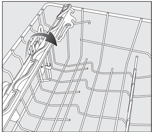 MIELE G 5050 VI - Aménagement du support pour tasses FlexCare - 1