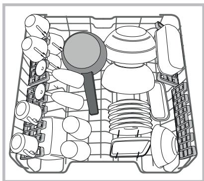 HOTPOINT LTB 6M019 - Upper rack - 1