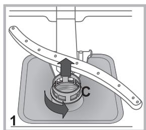 HOTPOINT LTB 6M019 - Cleaning the filters - 1