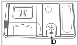 HOTPOINT LTB 6M019 - Measuring out the rinse aid - 1
