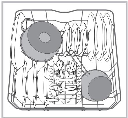 HOTPOINT LTB 6M019 - Lower rack - 1