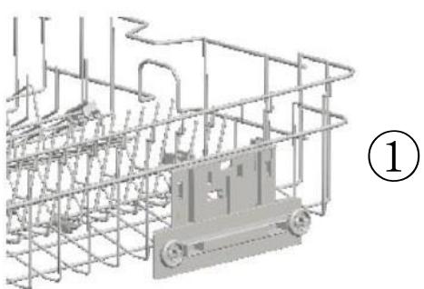 SCHNEIDER SCDW1446IDBM - Ajuste de la alta de la cesta superior - 2