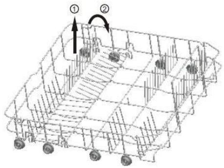 SCHNEIDER SCDW1446IDBM - Carga de la cesta inferior - 3