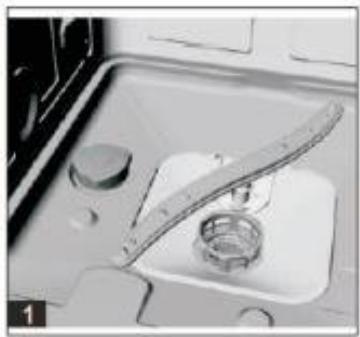 SCHNEIDER SCDW1446IDBM - Remplissage du réservoir de sel - 1
