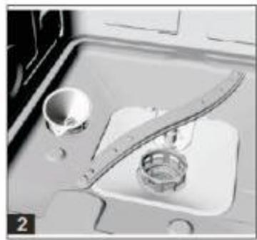 SCHNEIDER SCDW1446IDBM - Remplissage du réservoir de sel - 2