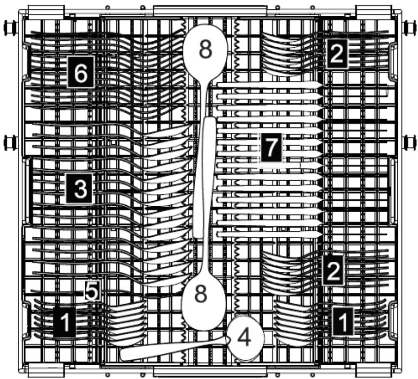 SCHNEIDER SCDW1446IDBM - Panier inférieur - 1