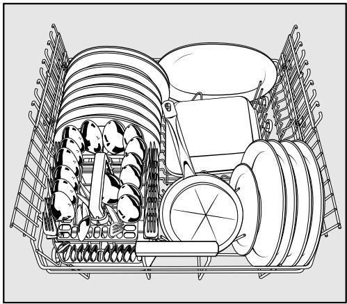 MIELE G 6230 SC - Lave-vaiselle avec panier à couverts - 4