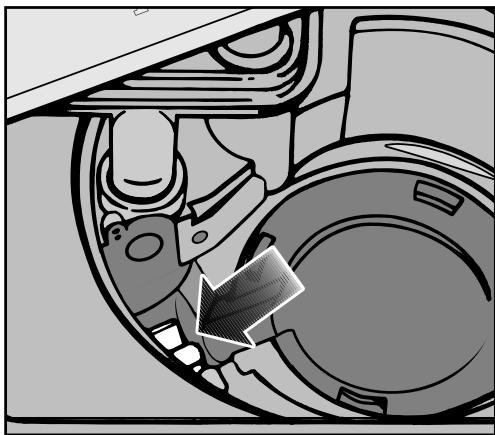 MIELE G 6230 SC - Nettoyage de la pompe de vidange et du clapet anti-retour - 2