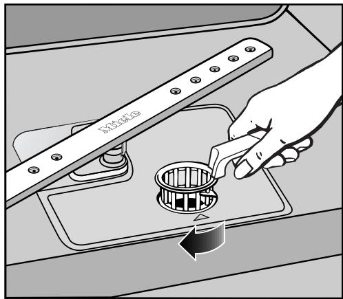 MIELE G 6230 SC - Nettoyer les filtres - 3