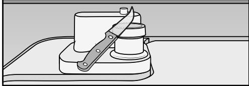 MIELE G 6230 SC - Mise à l'air de la vidange - 2