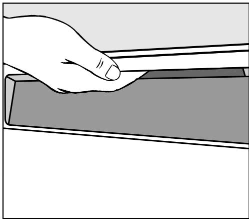 MIELE G 6230 SC - Ouverture de la porte - 1