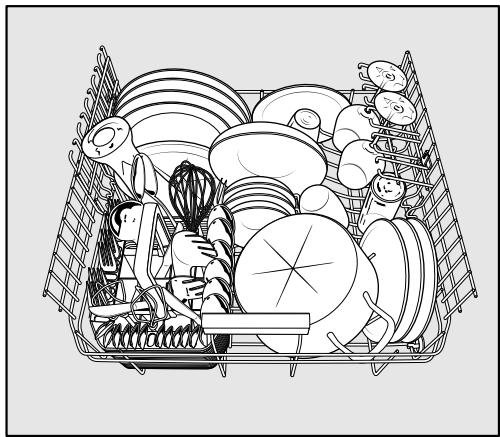 MIELE G 6230 SC - Lave-vaiselle avec panier à couverts - 3