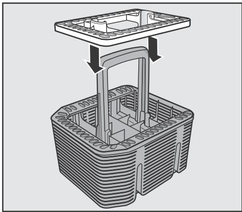 MIELE G 6230 SC - Complément pour le panier à couverts - 1