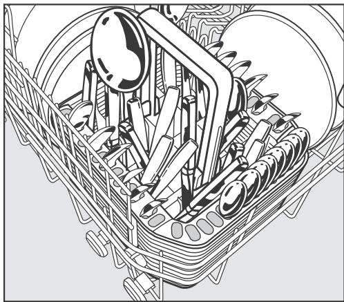 MIELE G 6230 SC - Couverts - 3