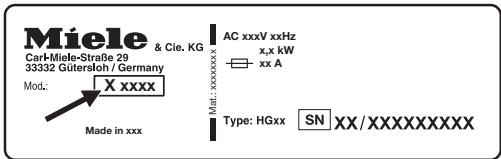 MIELE G 5073 SCVI CELLENCE - Base de données EPREL - 1