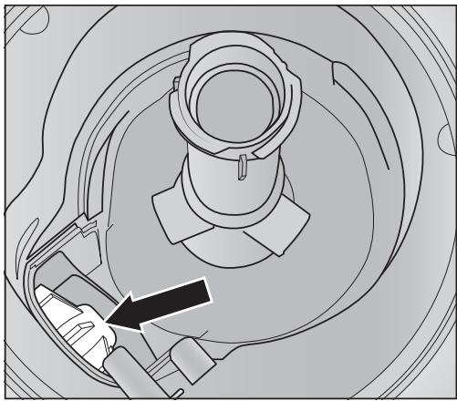 MIELE G 5073 SCVI CELLENCE - Nettoyage de la pompé de vidange - 2