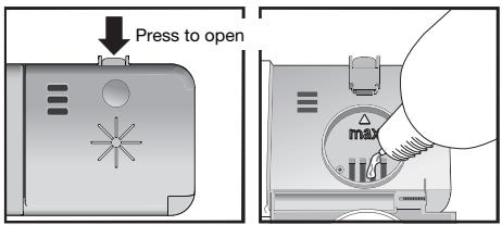 HISENSE HS661C60W - HS661C60XUK - Top up with rinse aid - 1
