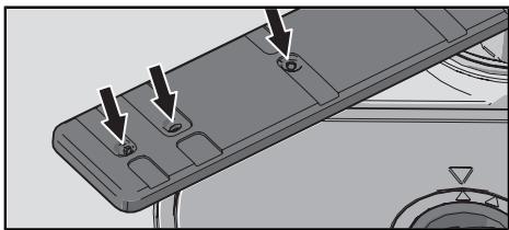 HISENSE HS661C60W - HS661C60XUK - Cleaning the spray arms - 1