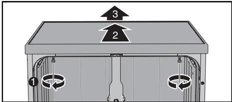 HISENSE HS661C60W - HS661C60XUK - Remove dishwasher worktop - 1