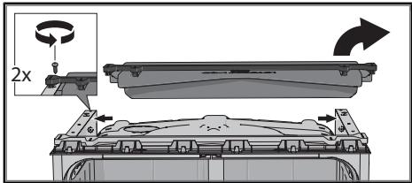 HISENSE HS661C60W - HS661C60XUK - Remove dishwasher worktop - 2