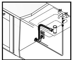 HISENSE HS661C60W - HS661C60XUK - Drainage connection - 1
