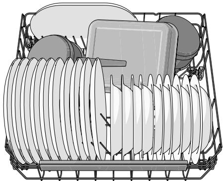HISENSE HS661C60W - HS661C60XUK - Lower basket - 1