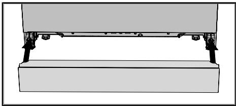 HISENSE HS661C60W - HS661C60XUK - Attach the plinth - 1