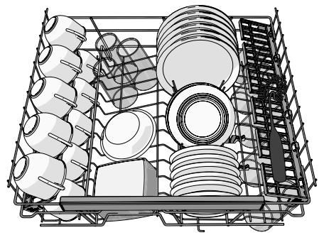 HISENSE HS661C60W - HS661C60XUK - Upper basket - 1