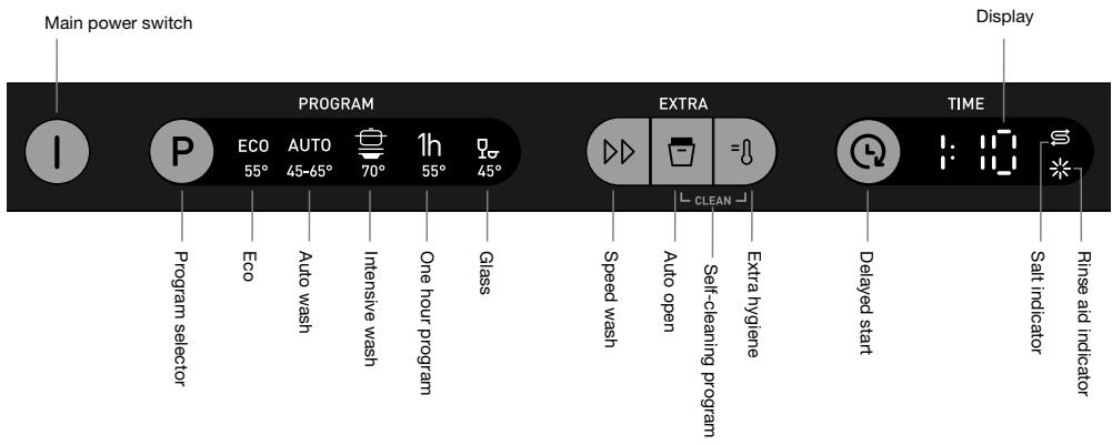 HISENSE HS661C60W - HS661C60XUK - Your dishwasher - 1