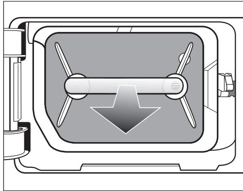 MIELE TCC364WP 9kg - Retirer le filtre de socle - 2