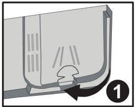 SHARP QW-GT31F452W - Remplissage du compartiment de détergent - 1