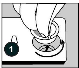 SHARP QW-GT31F452W - Remplissage du liquide de rinçage et réglage - 1