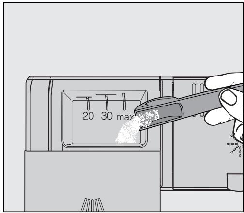 MIELE G7460 SCVI  -  G 7460 SCVi AutoDos - Doser le détangent - 2