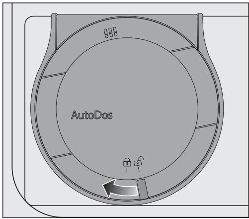 MIELE G7460 SCVI  -  G 7460 SCVi AutoDos - Introduire un PowerDisk - 3