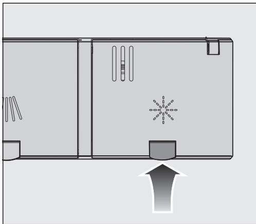 MIELE G7460 SCVI  -  G 7460 SCVi AutoDos - Verser le produit de rinceage - 1