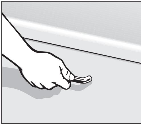 MIELE G7460 SCVI  -  G 7460 SCVi AutoDos - Ouvrir la porte - 1