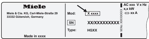 MIELE G7460 SCVI  -  G 7460 SCVi AutoDos - Base de données EPREL - 1