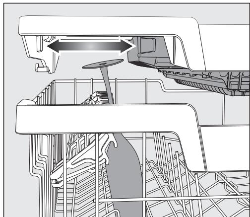 MIELE G7460 SCVI  -  G 7460 SCVi AutoDos - Aménagement d'éléments en silicone du support pour tasses FlexCare - 1