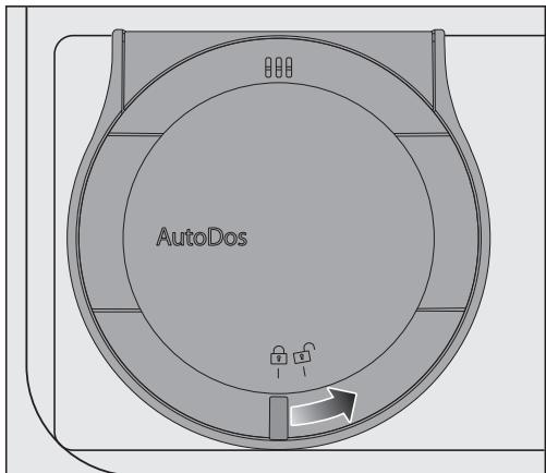 MIELE G7460 SCVI  -  G 7460 SCVi AutoDos - Introduire un PowerDisk - 1